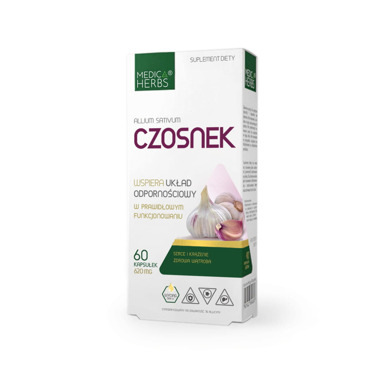 Czosnek MEDICA HERBS (60kaps.)