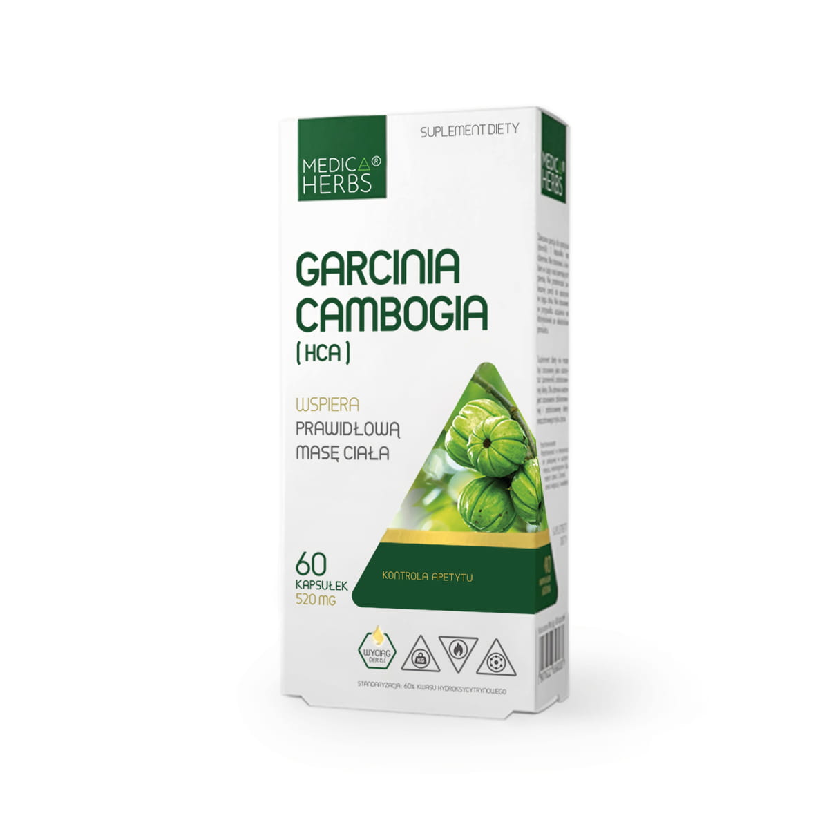 Garciania cambogia MEDICA HERBS (60kaps.)