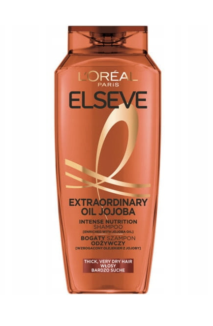 Loreal Elseve Extraordinary Oil Jojoba Odżywczy Szampon do Włosów 400ml