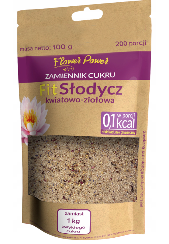 FitSłodycz kwiatowo-ziołowa doypack (100g)