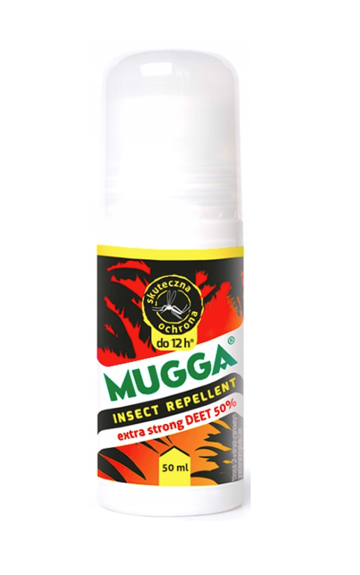 MUGGA Roll On 50% DEET Insect Repellent