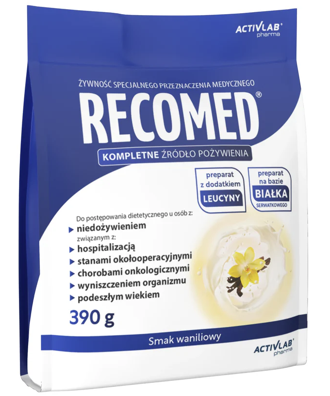 Recomed smak waniliowy (390g folia) Activlab