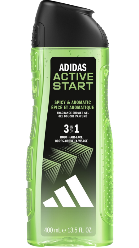 ADIDAS Active start Żel pod prysznic dla mężczyzn 3w1  400ml