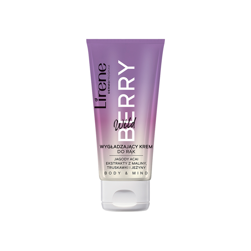 Lirene Body & Mind Wygładzający Krem do rąk Wildberry