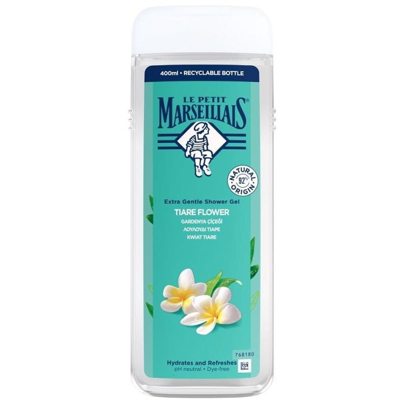 Le Petit Marseillais żel pod prysznic kwiat Tiare 400 ml