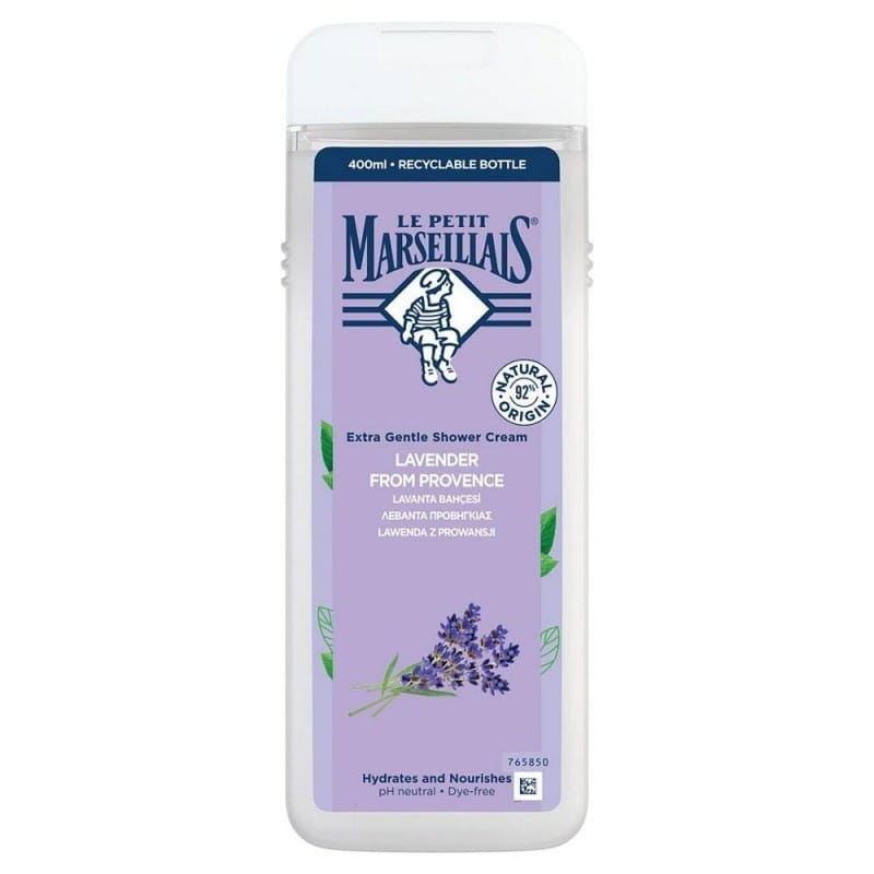 Le Petit Marseillais Extra Gentle Shower Cream krem pod prysznic Lavender From Provence 400ml