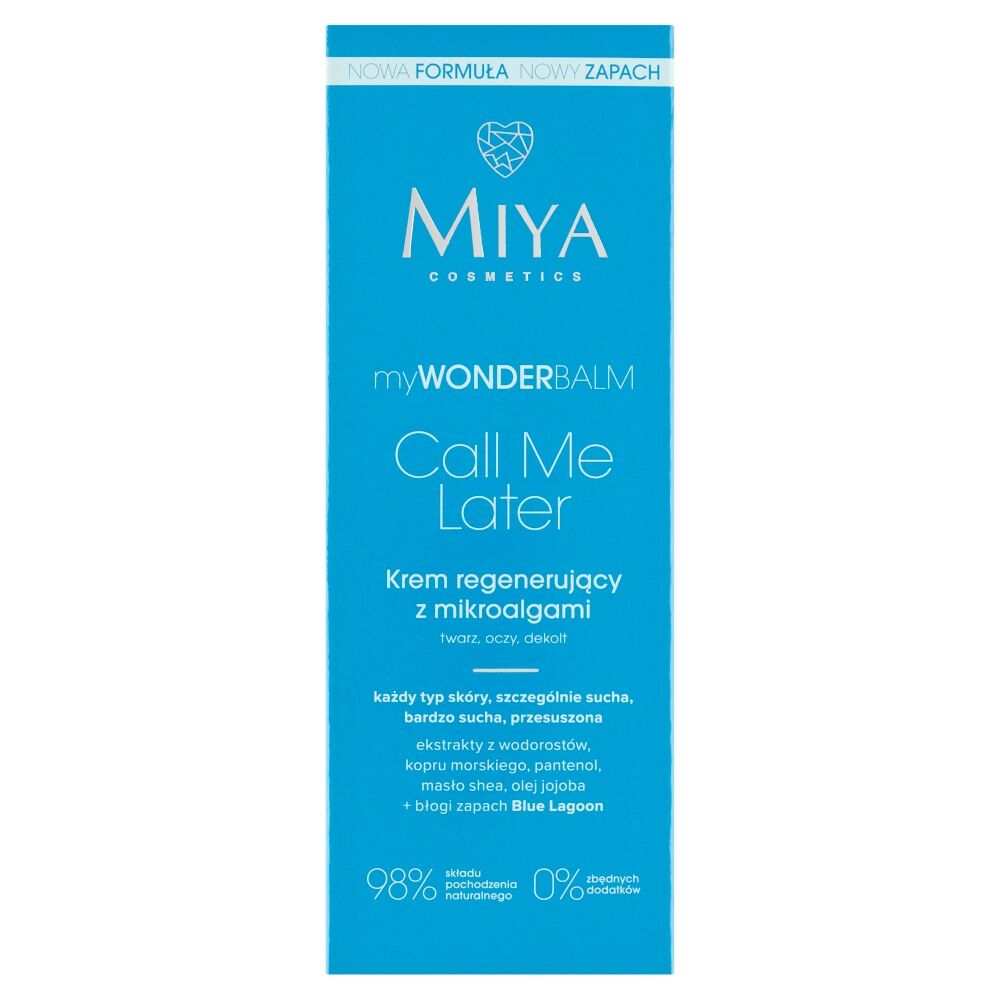 Miya myWONDERBALM Call Me Later - Krem regenerujący z mikroalgami 75ml