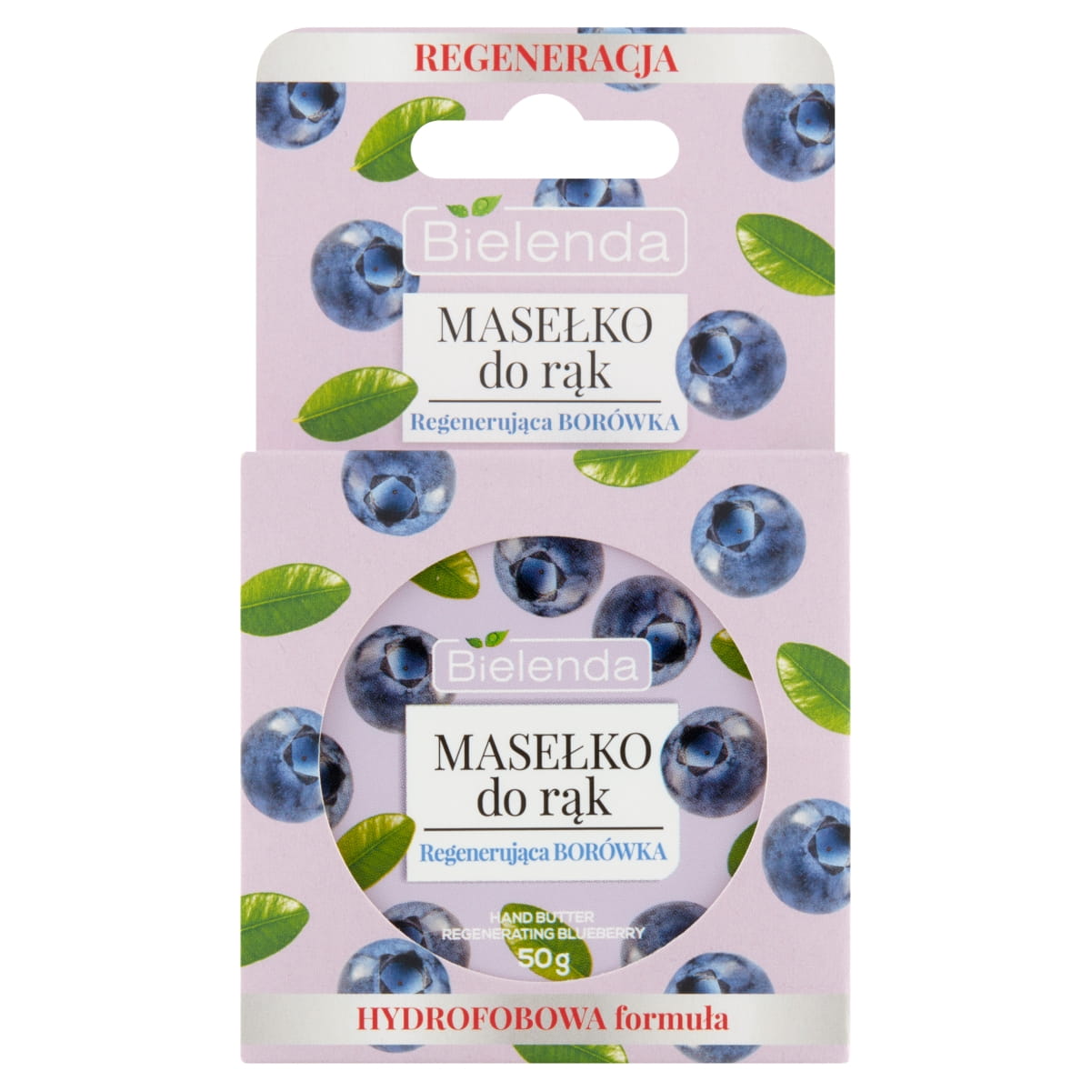 Bielenda Masło do rąk regenerująca borówka 50g