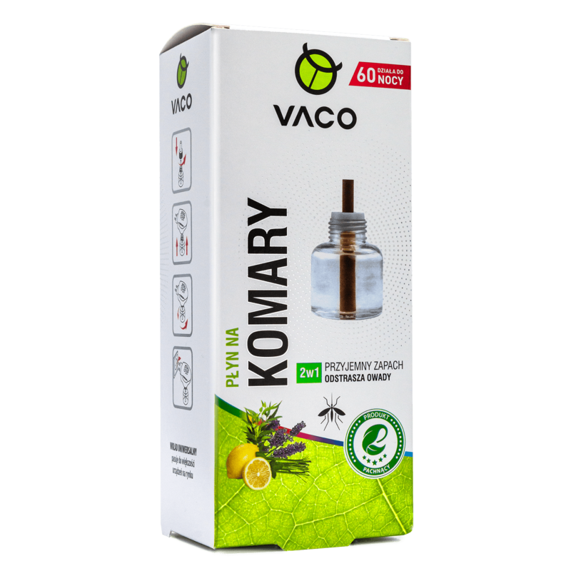 VACO ECO Wkład - Płyn na komary, meszki i muszki (Citronella) - 45 ml