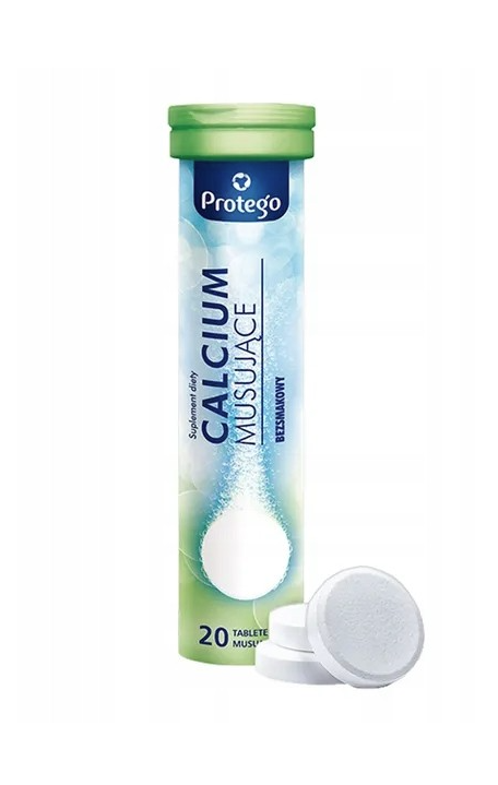 Protego Calcium Musujące 20 tabl. mus.