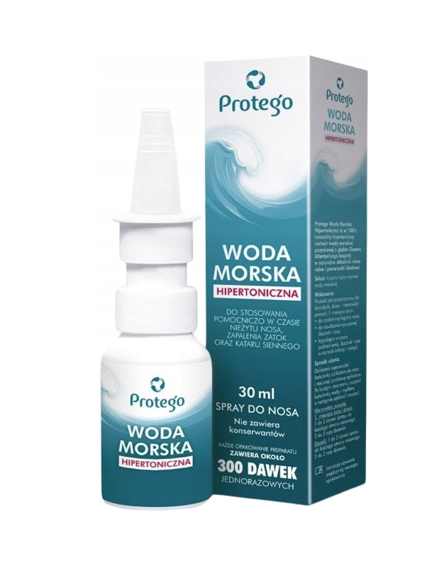 Protego Woda Morska Hipertoniczna spray do nosa 30 ml