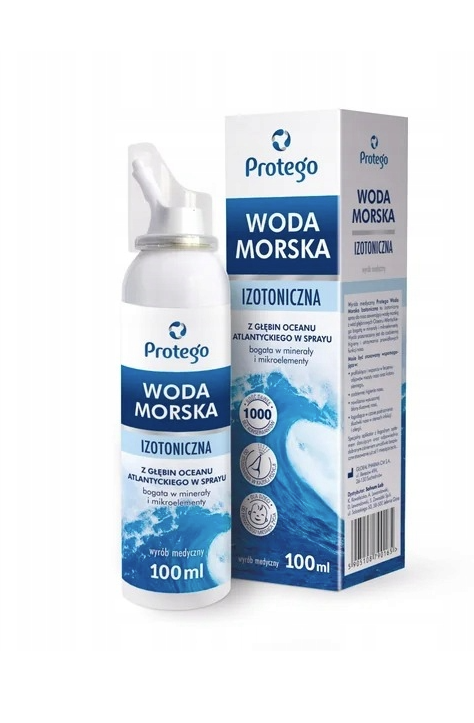Protego Woda Morska Izotoniczna BOV 100 ml spray do nosa