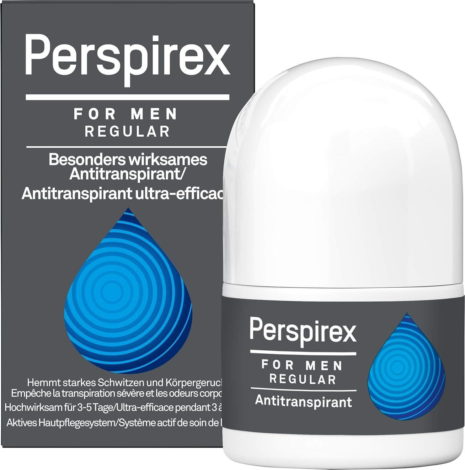 Perspirex For Men Regular, wysoce skuteczny anteyperspirant, roll-on