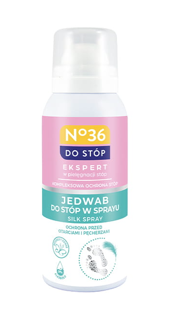 NO 36 Jedwab do stóp w sprayu 75 ml