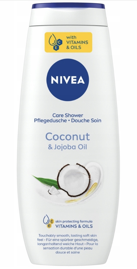 Nivea Coconut & Jojoba Oil Kokosowy Żel pod Prysznic Damski 500ml