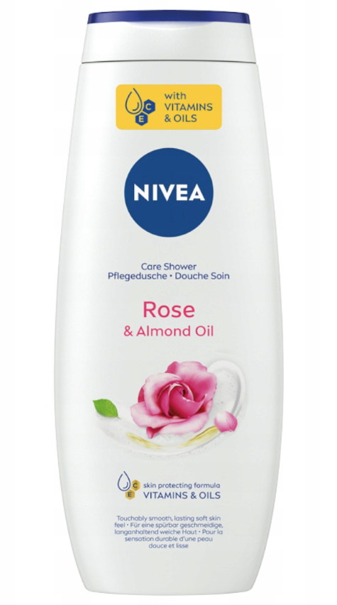 NIVEA Rose & Almond Oil Żel pod Prysznic 500ml