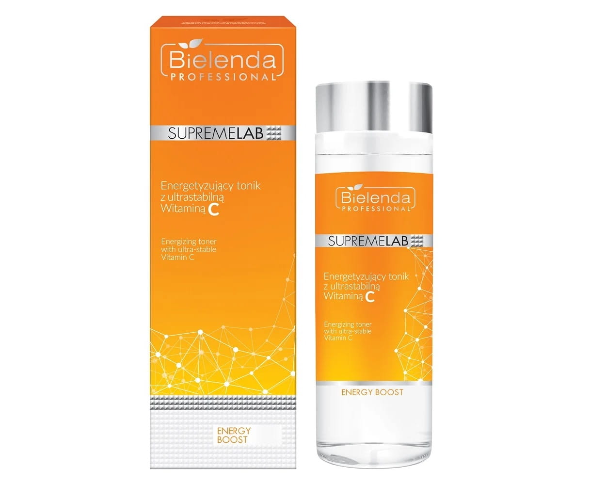 Bielenda Professional Supremelab Energy Boost Energetyzujący tonik ze stabilną Witaminą C 200 ml