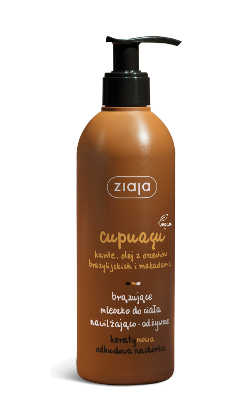 Ziaja CUPUACU Brązujące mleczko do ciała nawilżające  300 ml