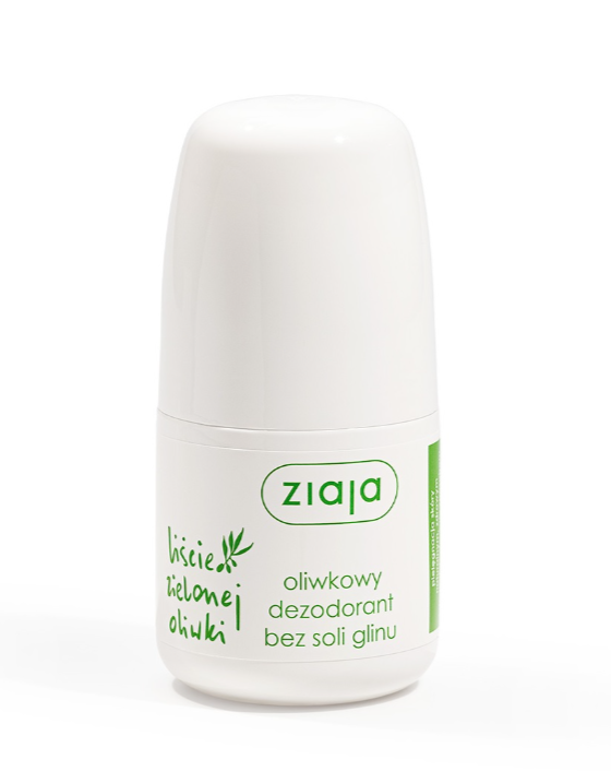 Ziaja LIŚCIE OLIWKI Dezodorant bez soli glinu 60 ml