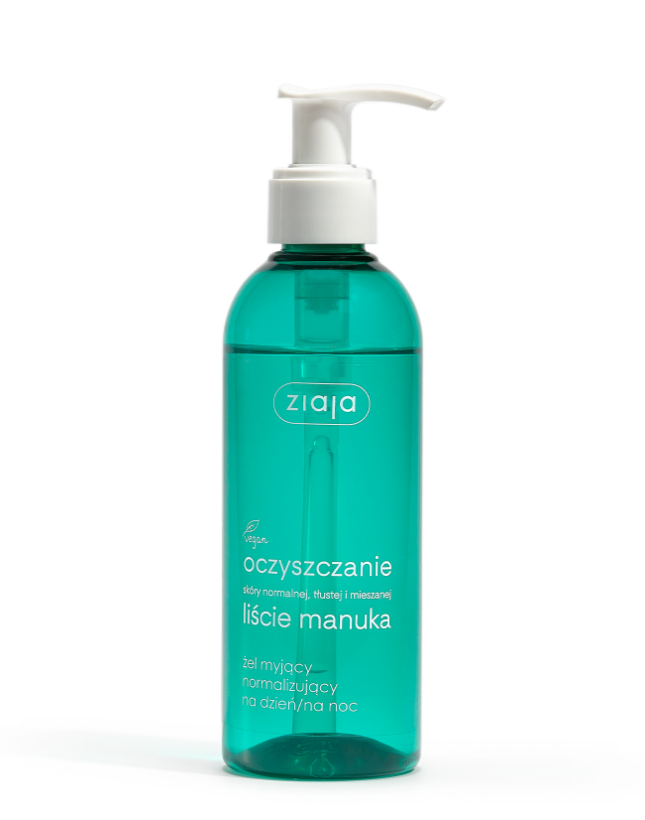 Ziaja LIŚCIE MANUKA Żel myjący normalizujący 200 ml