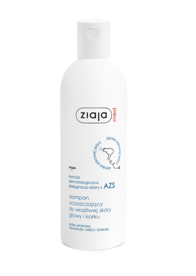 Ziaja MED AZS Szampon oczyszczający 300 ml