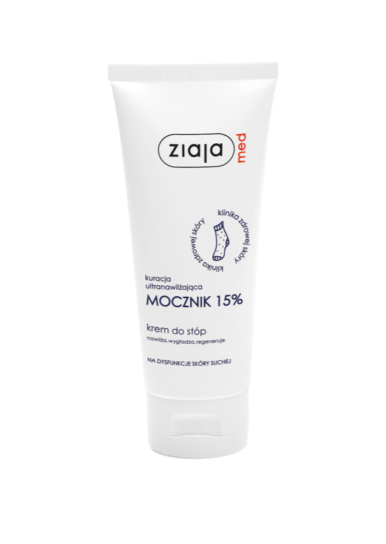 Ziaja MED MOCZNIK 15% Krem do stóp 100 ml