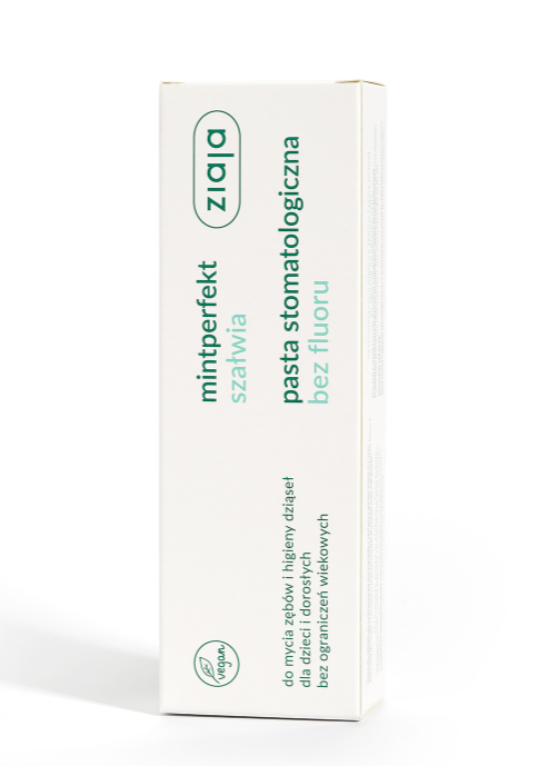 ZIAJA Pasta do zębów bez floru Szałwia 75ml