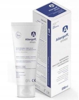 ALLERGOFF Barierowa Emulsja do kąpieli (250ml)